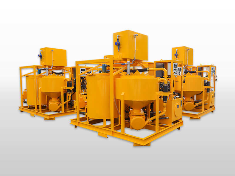 diesel engine cement grout plant