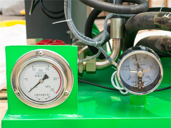 Oil temperature gauge