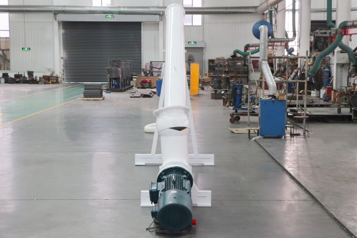 grout plant with screw feeder