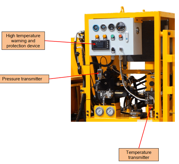 grout injection station details