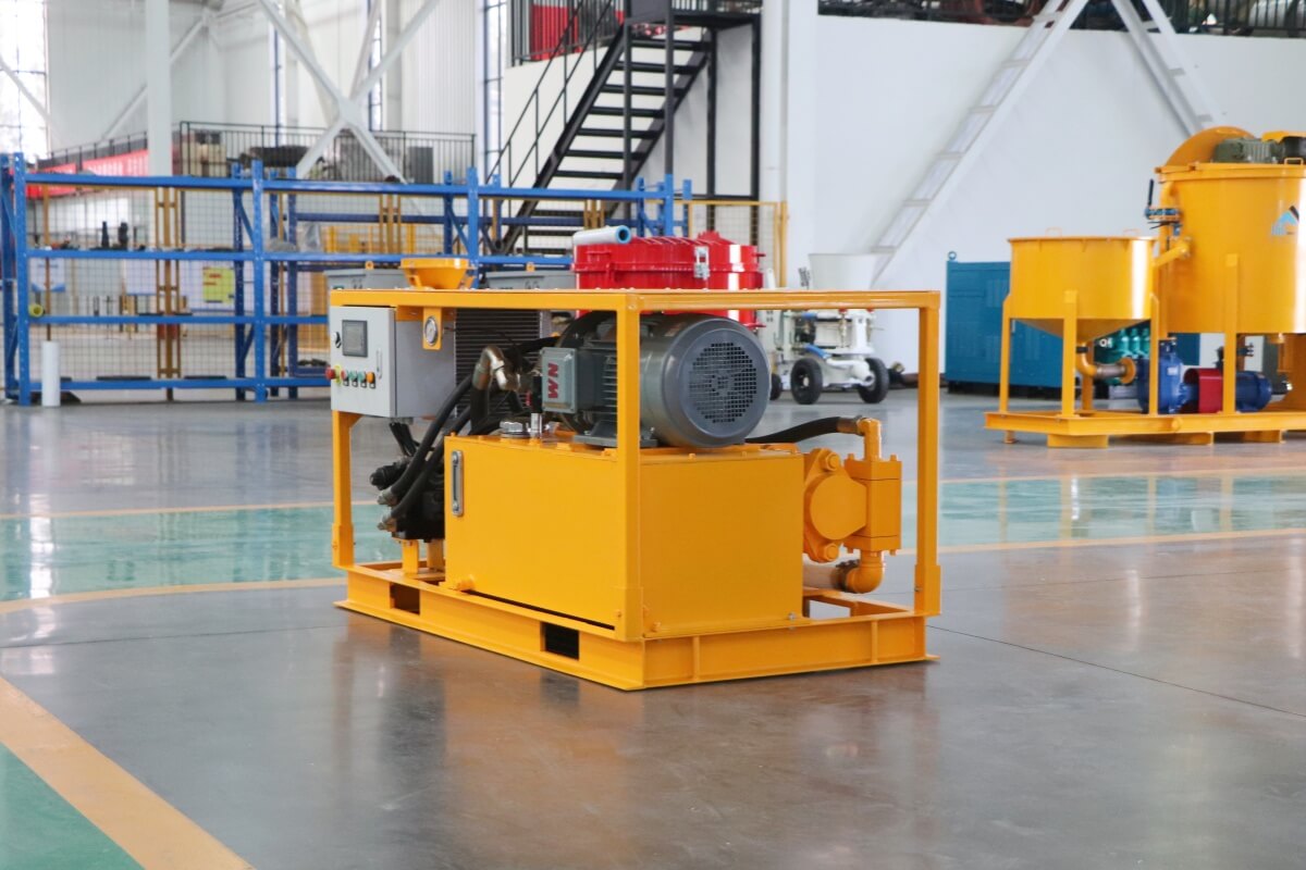 hydraulic grout pump