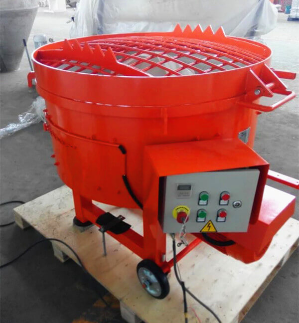 250kg refractory pan mixer