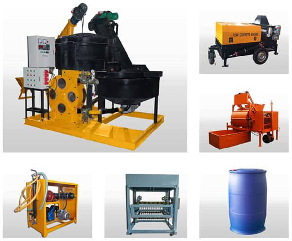 choose foam concrete machine