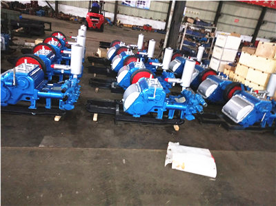 hydraulic cement slurry pump