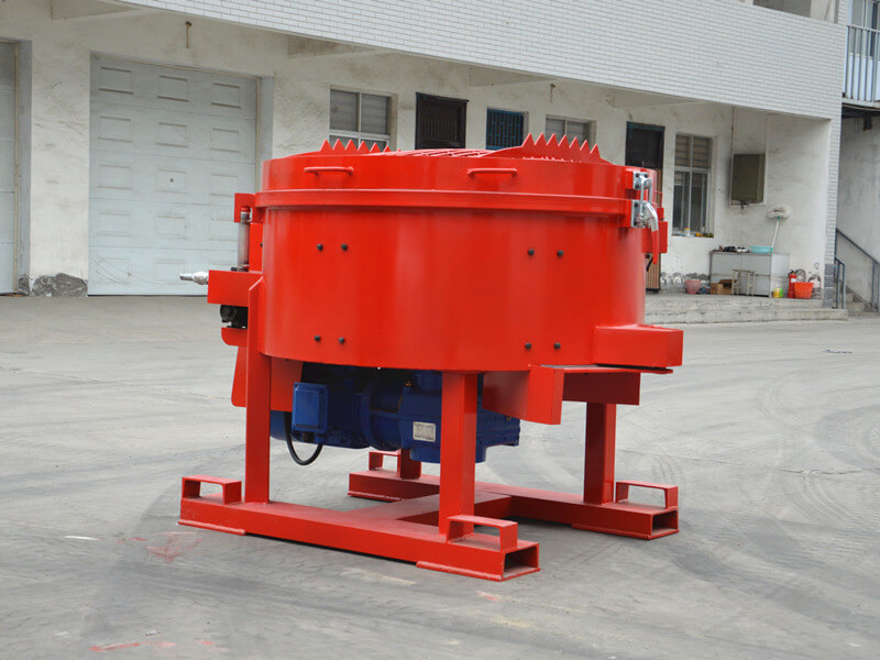 small mobile refractory pan mixer for sale