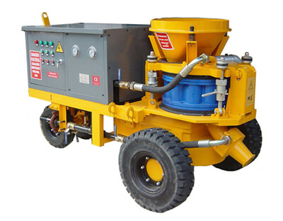 GSZ3000 wet mix shotcrete machine