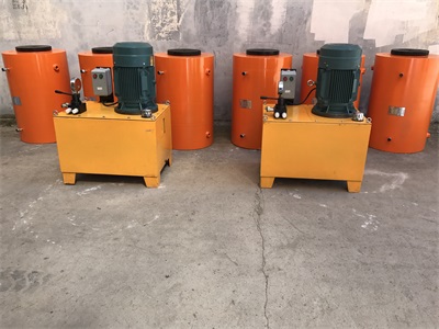 6sets 1000ton double acting hydrualic jack