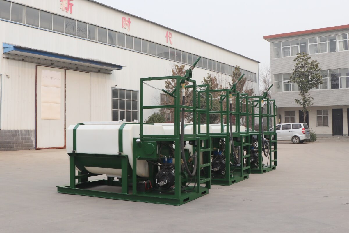 commercial hydroseeding machine