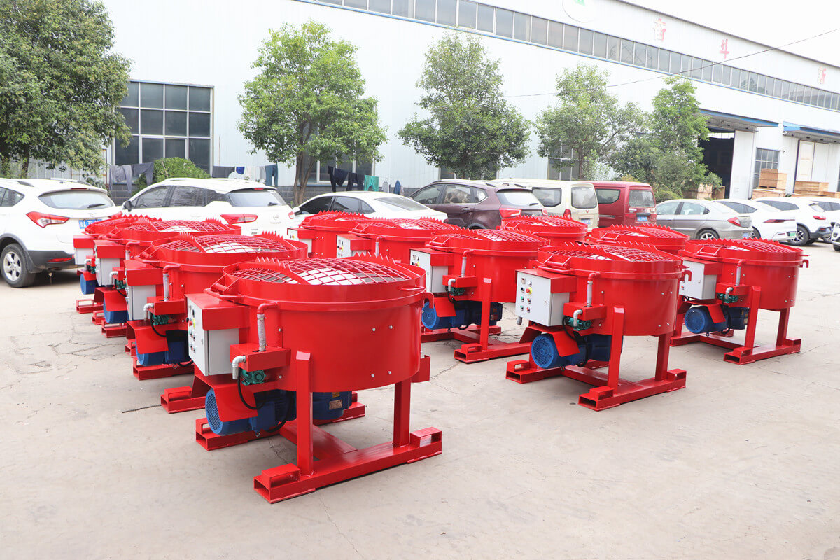 high alumina castable pan mixer