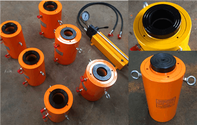 double acting hollow hydraulic jack