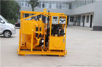 dam grout equipment