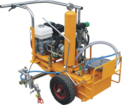 Normal temperature road marking machine