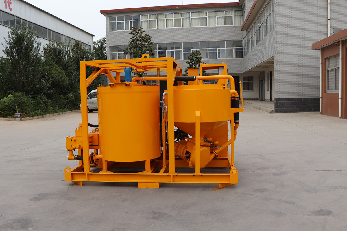permeation grouting unit