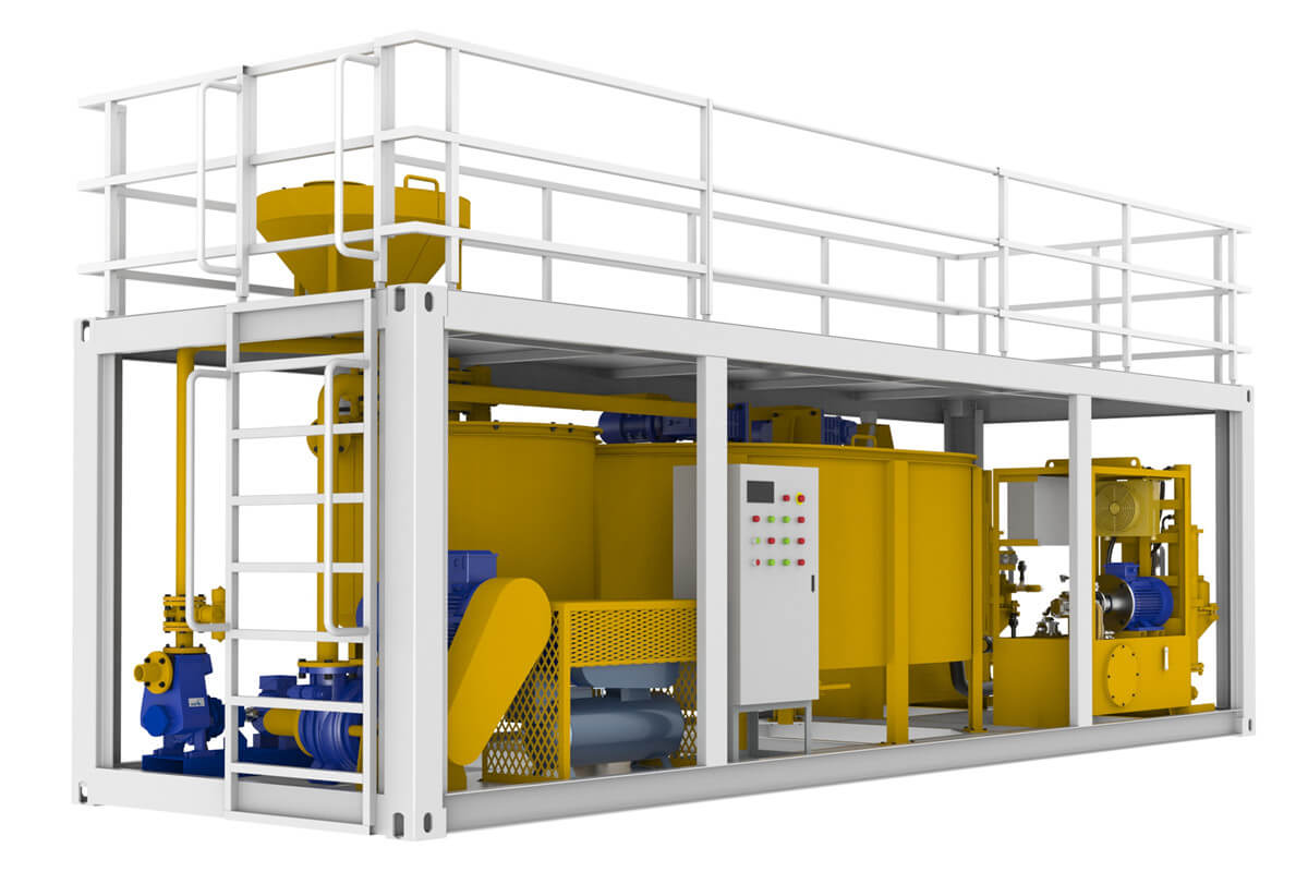 40GP container type Grout Mixing Plant