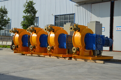 Trelleborg squeeze hose pump