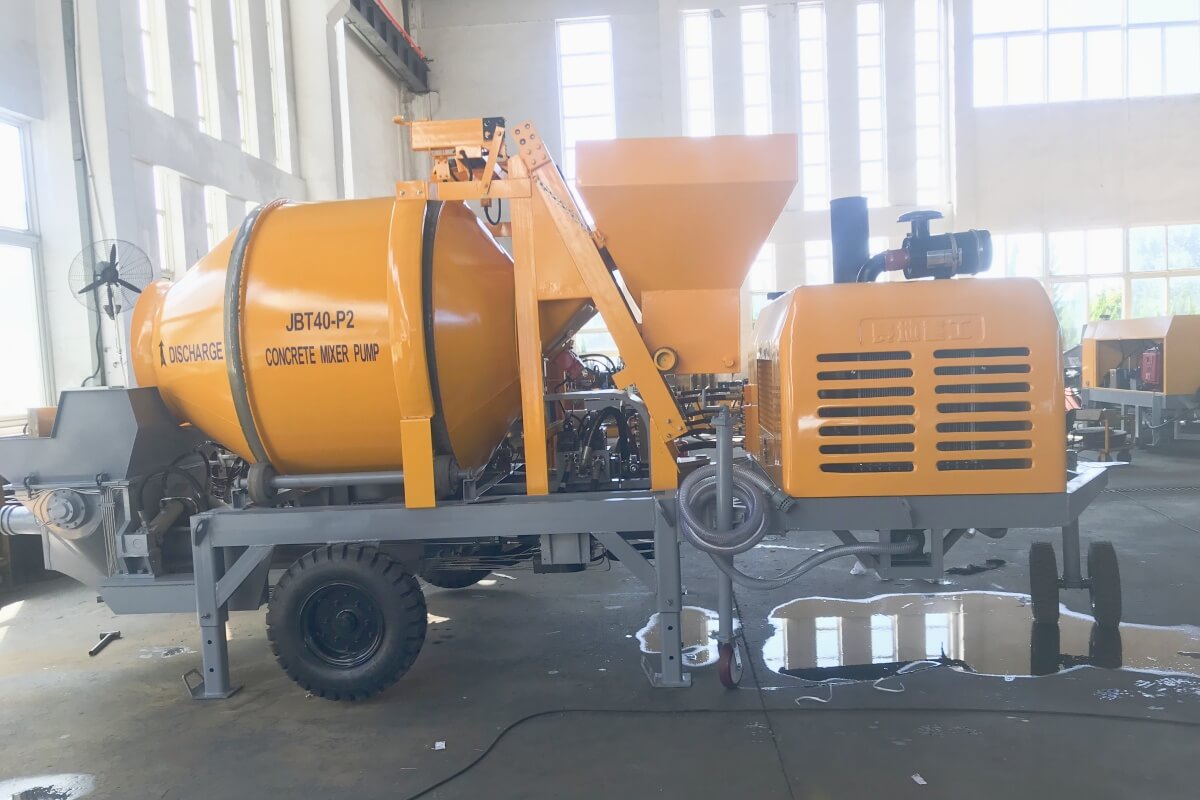 Saudi Arabia concrete mixer pump for sale