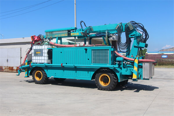 shotcrete machine system