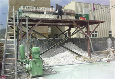 filter press for lime mud