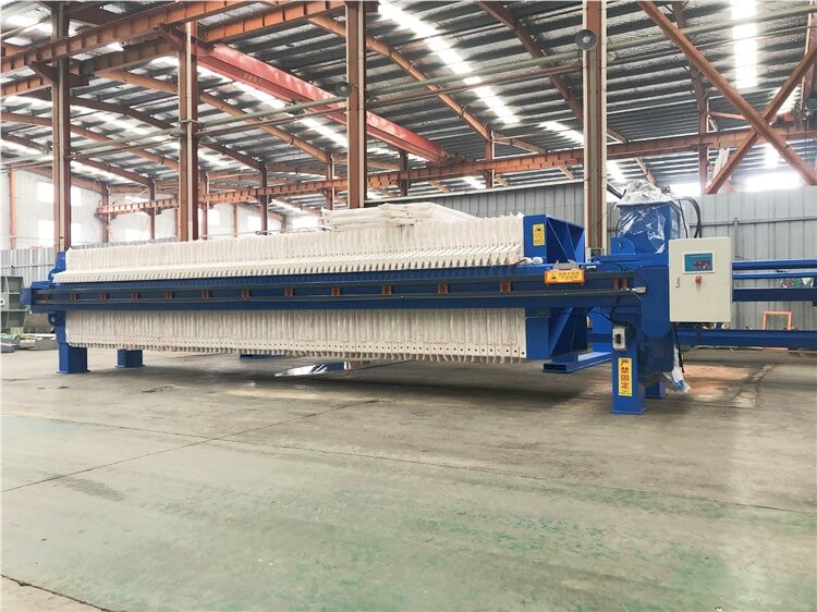 automatic filter press for waste water treatment