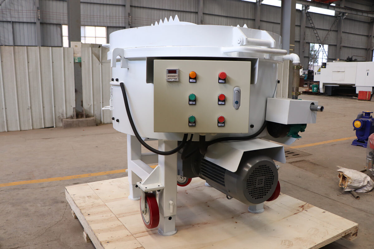 250kg mortar mixer for cement plant