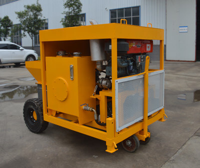 Diesel Engine Concrete Pump Machine