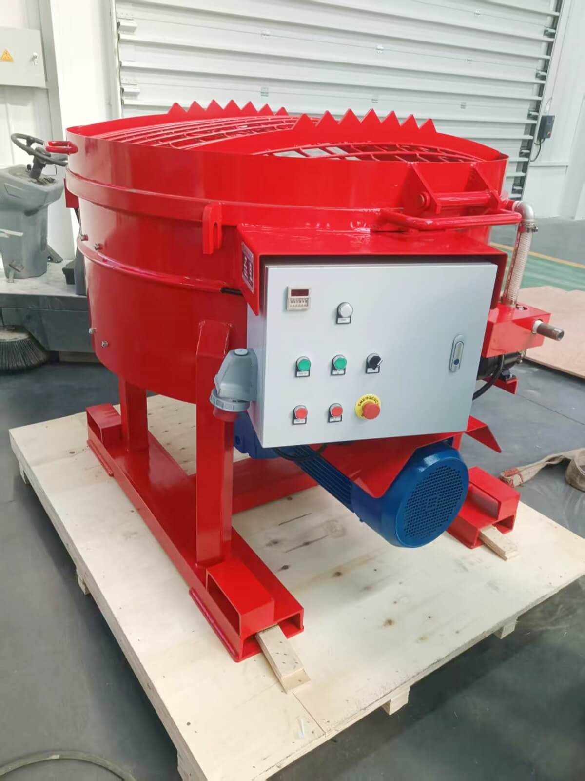 Pan Refractory Mixer for Steel Foundry