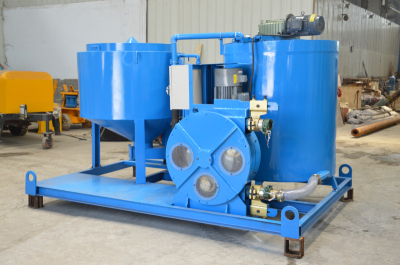 hose type grout pump plant 