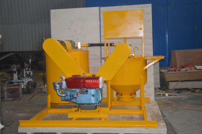 high speed high shear diesel cement grout mixer 