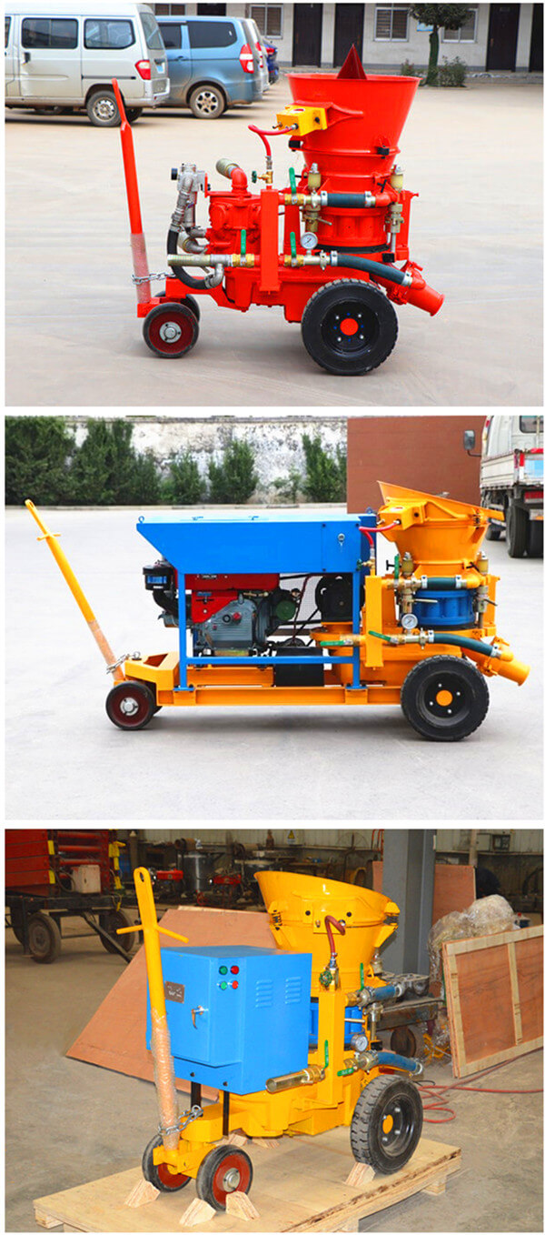 mini shotcrete machine