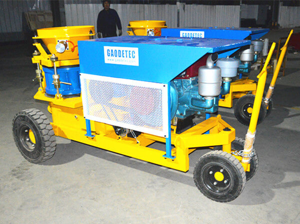 concrete spraying machine for sale