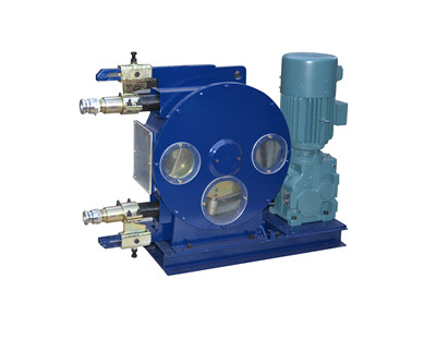 peristaltic pump for pumping water plus sediment