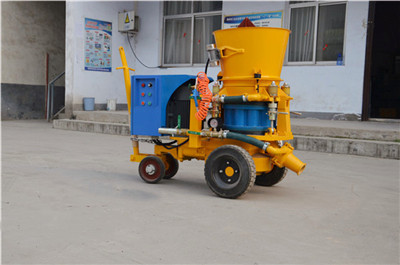 guniting machine for refractory repaires