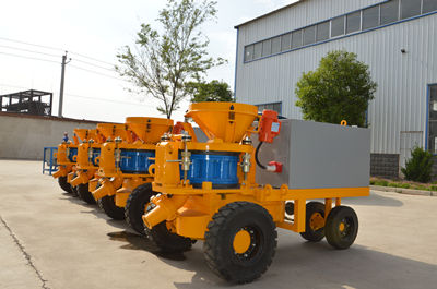 Wet concrete shotcrete machine for sale