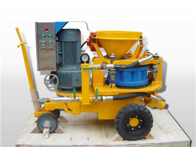 Wet-mix shotcrete machine