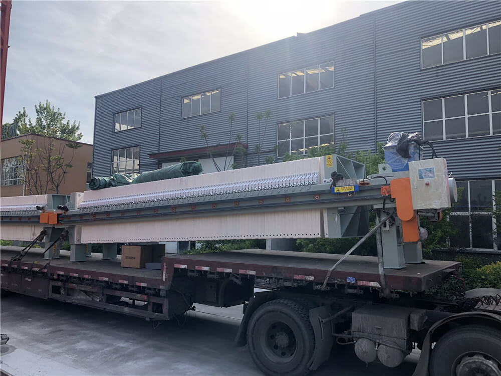 Paper Pulp Dewatering High Pressure Membrane Filter Press