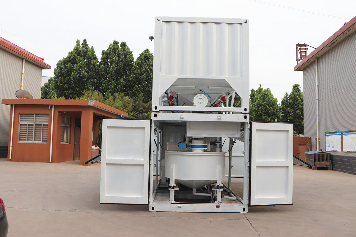 high speed mixer for mixing plastic concrete