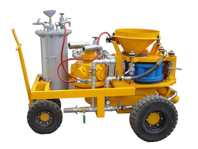wet mix shotcrete machine with air motor for sale in usa