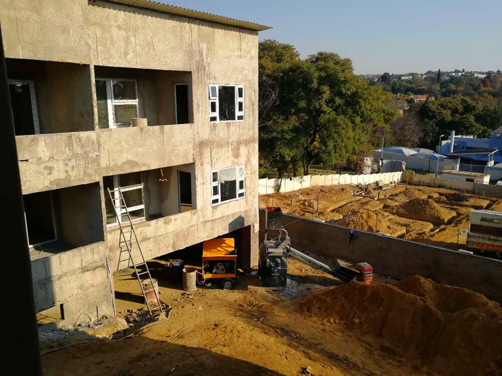 foam concrete for casting house wall