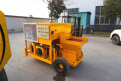 concrete mixer pump with electric engine