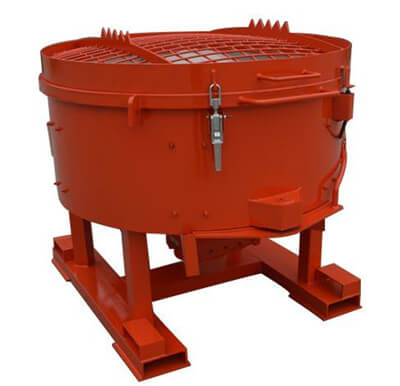 GRM500 refractory pan mixer