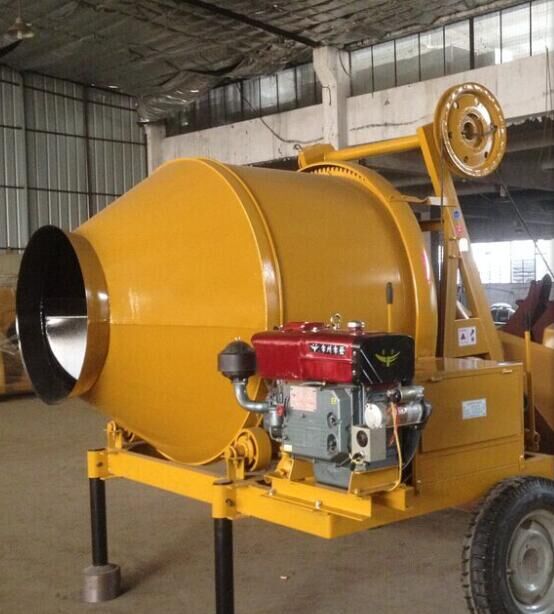 diesel concrete mixer machine