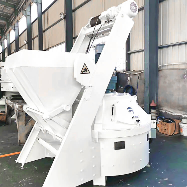 1 cubic meter self-loading planetary concrete mixer