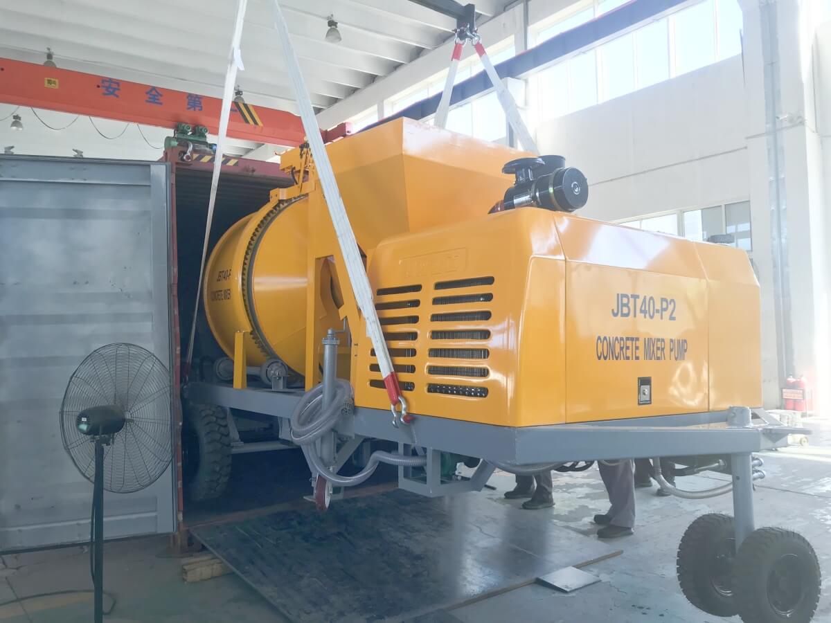 concrete mixer pump Qatar