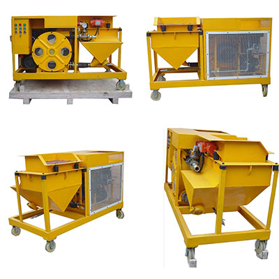 cement mortar spraying machine