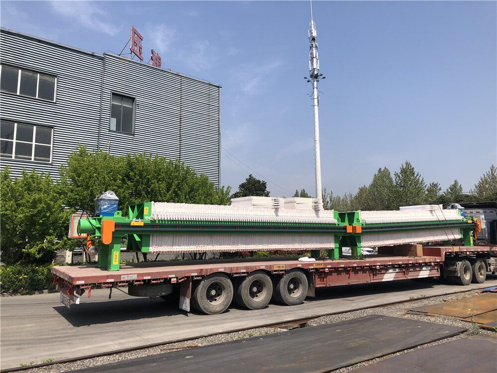 Sludge Filtration Plate and Frame Filter Press for Clay and Paraffin