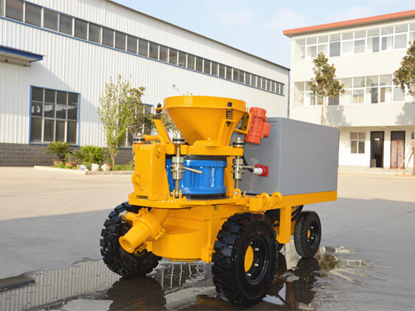 concrete spraying machine operation manual