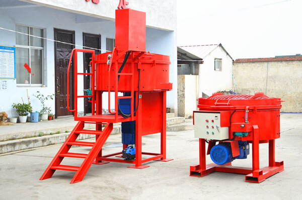 500kg refractory mixer