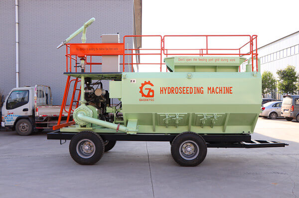 diesel engine soil seeding spraying machine