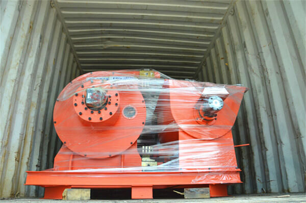 hydraulic peristaltic concrete pump