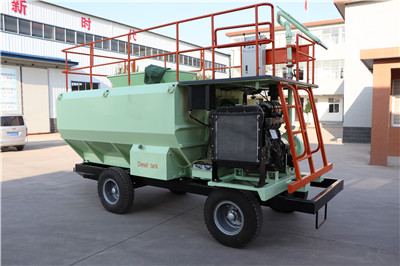 hydroseeder machine for mountain slope virescence engineering